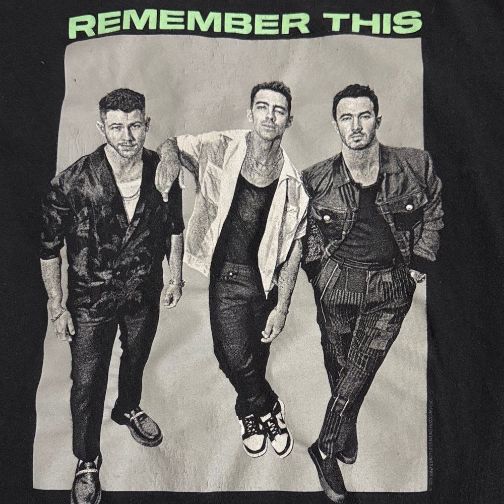 Black 'Remember This' Graphic Tee
